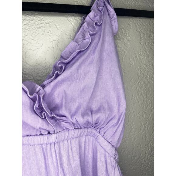 Mustard Seed Ruffle Detail Tiered Mini Dress - Picture 4 of 7